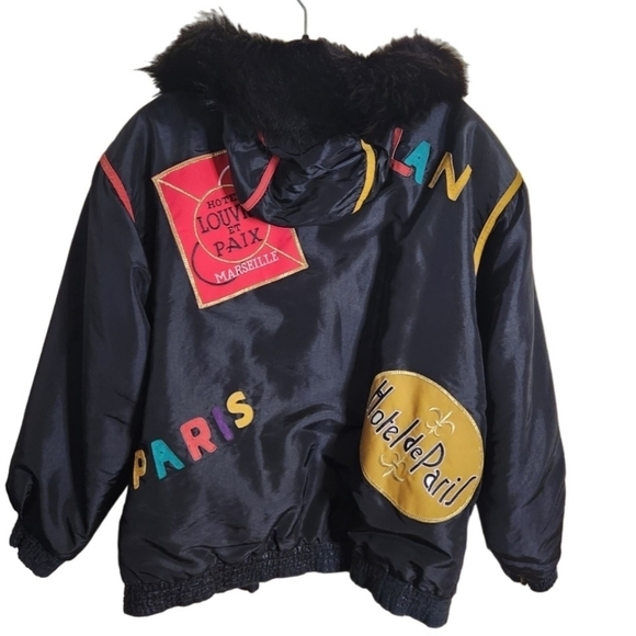 J. Percy For Marvin Richards Unique Vintage Travel Parker Size L - Picture 2 of 13